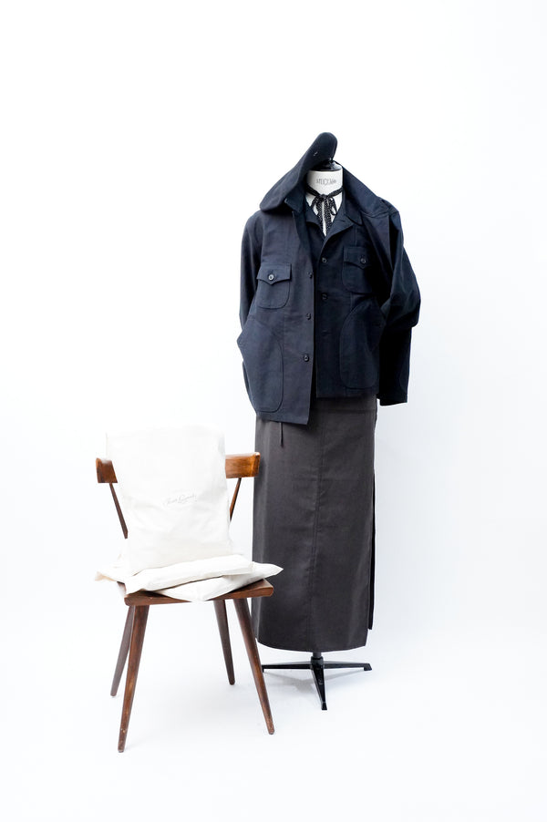 - JLT JACKET - [BLACK MOLESKIN]