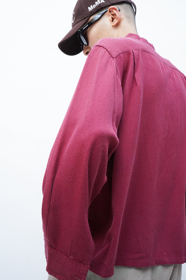 50's "McCall" -Rayon Gabardine L/S Shirts-