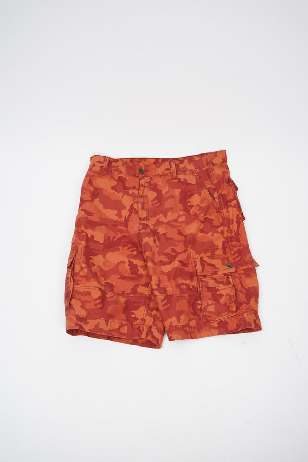 "Levi's" -Camouflage Pattern Cargo Shorts-