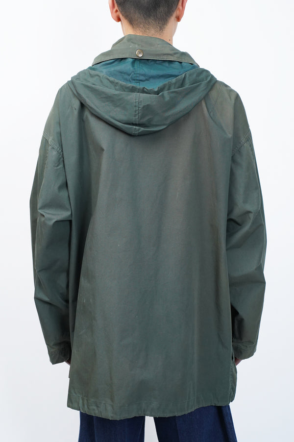 80's "BANANA REPUBLIC" -Rubber Coated Hunting Jacket-