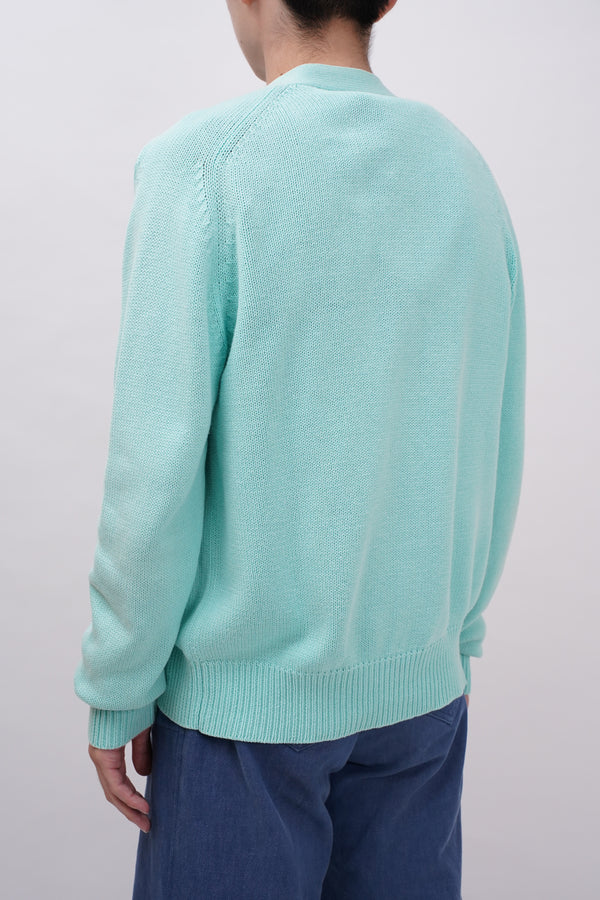 "norsport" -Cotton Knit Cardigan-