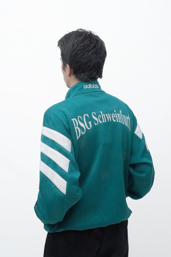 "adidas” -"WÖHRL" Logo Printed Track Jacket-