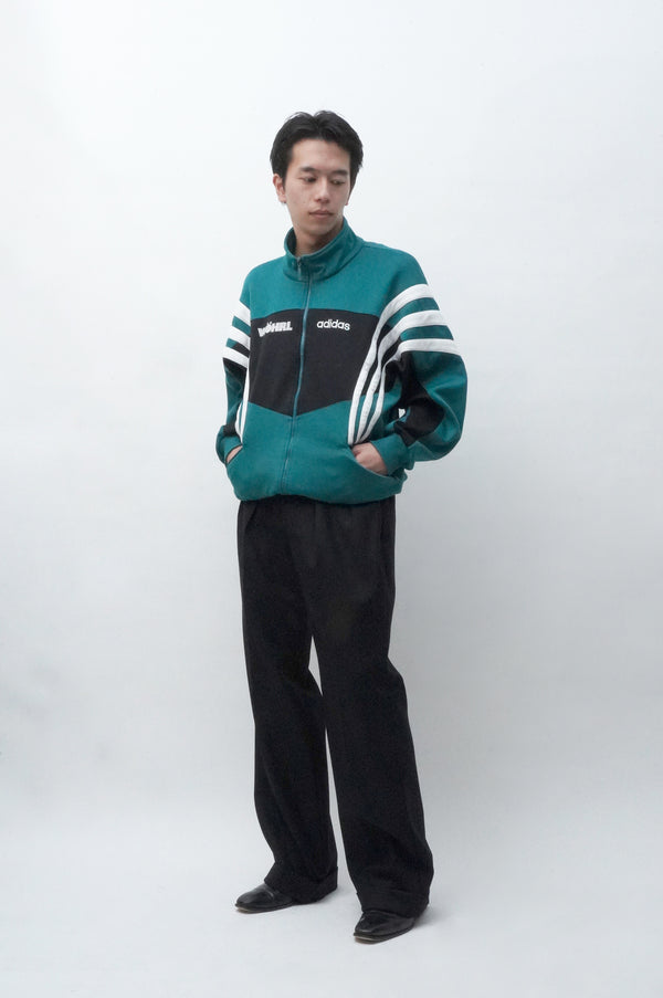 "adidas” -"WÖHRL" Logo Printed Track Jacket-