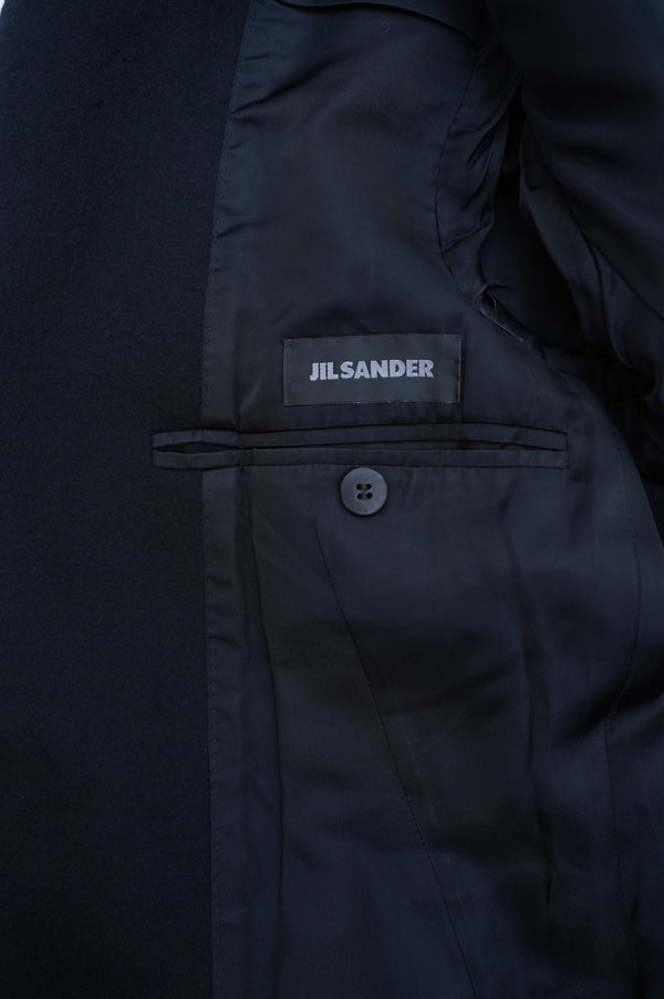 2011AW "JIL SANDER" -Wool/Cashmere Chester Coat-