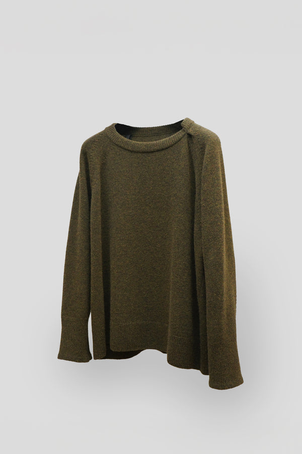 KAY -CREWNECK WOOL JUMPER-