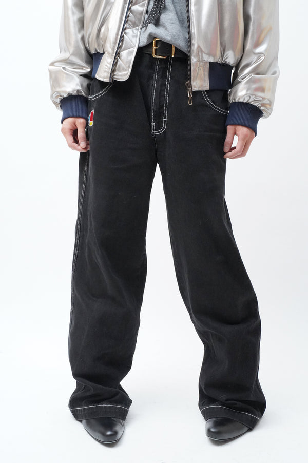 "JNCO" -Baggy Black Denim-