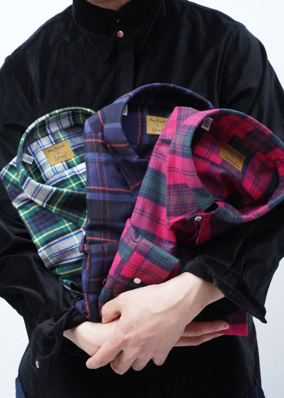 -WALTER TAB [Snap tab collar shirt]-