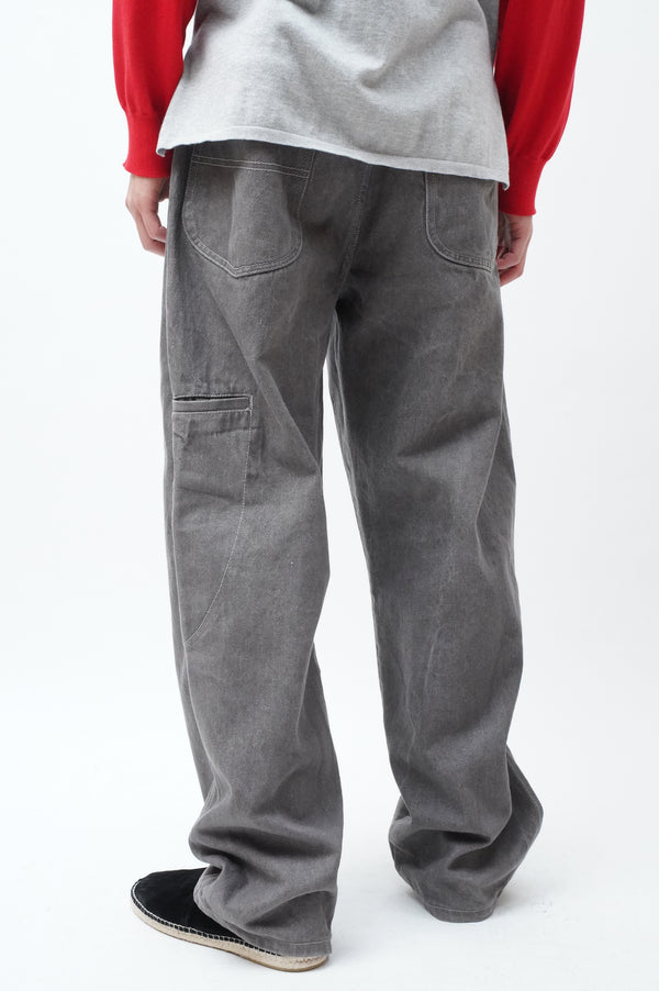 "MARITHE FRANCOIS GIRBAUD BLUE" -X Black Denim Pants-