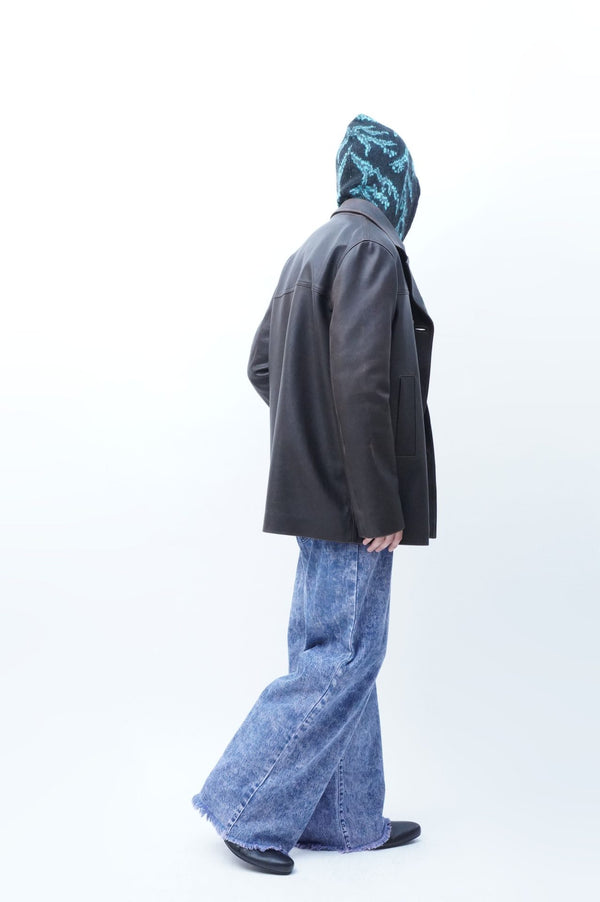 NOVOSELIC -Mohair Silk Thunder Jacquard Bolero-