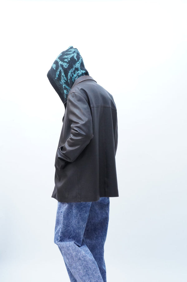 NOVOSELIC -Mohair Silk Thunder Jacquard Bolero-