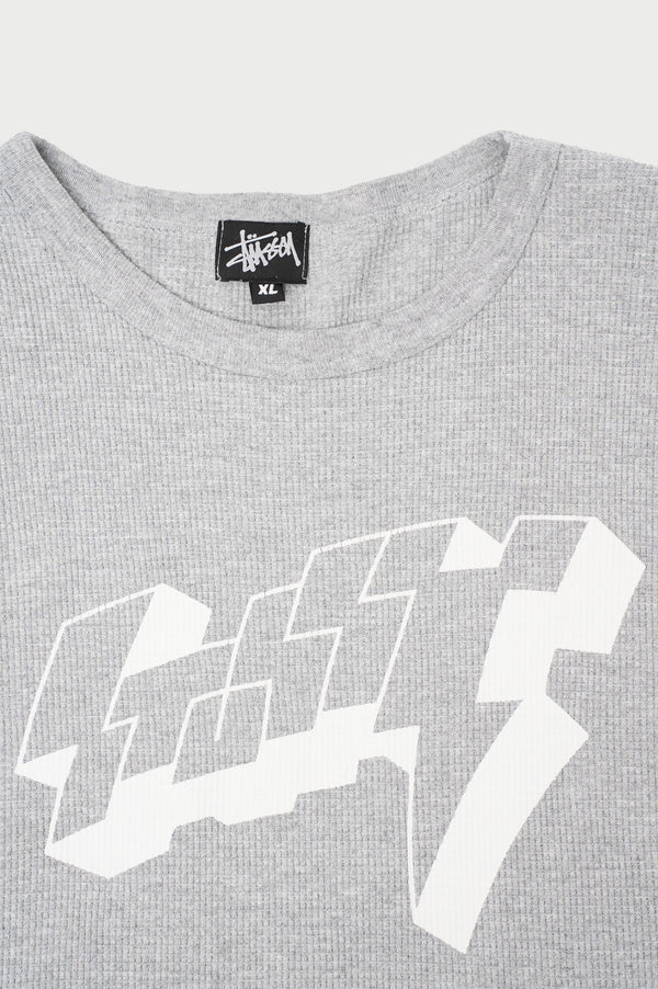 Bootleg "STUSSY" -Logo Printed L/S Thermal Tee-