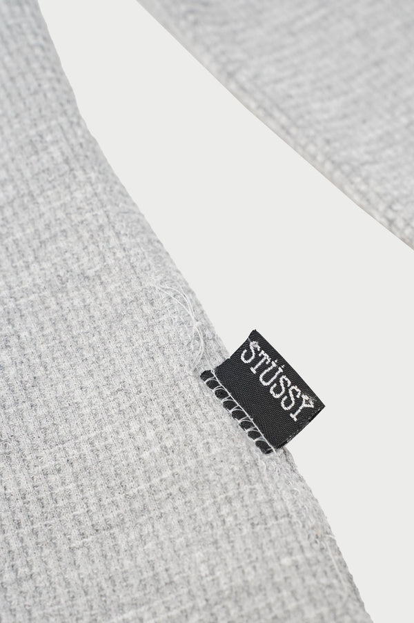 Bootleg "STUSSY" -Logo Printed L/S Thermal Tee-