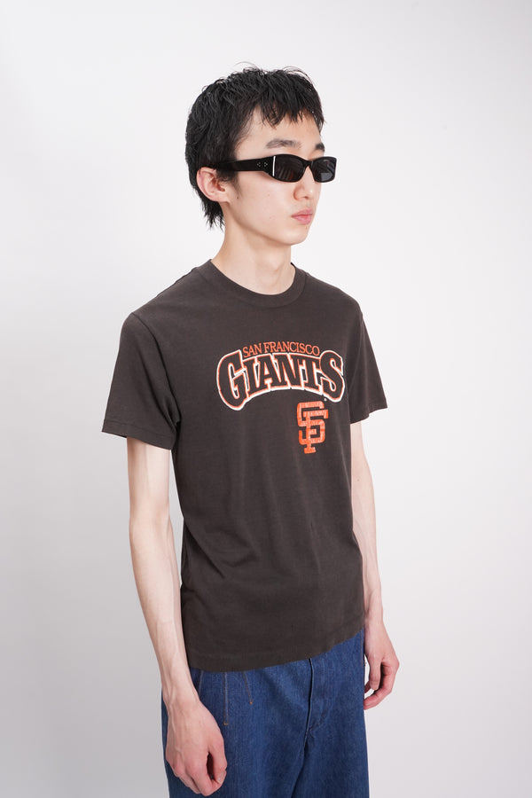 80's "SAN FRANCISCO GIANTS" -Logo Print S/S Tee-