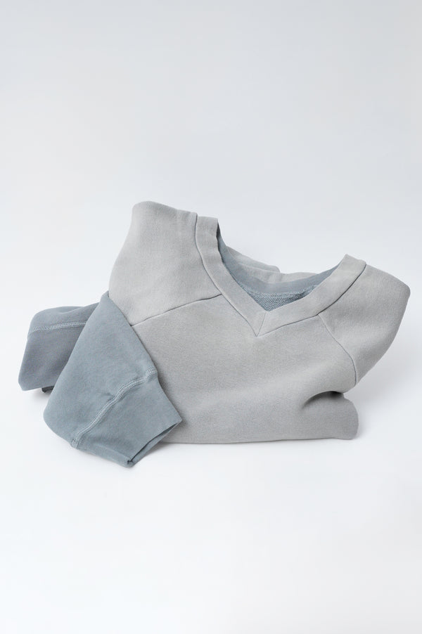 NAJA -Distressed Sweat Pullover Double Front-