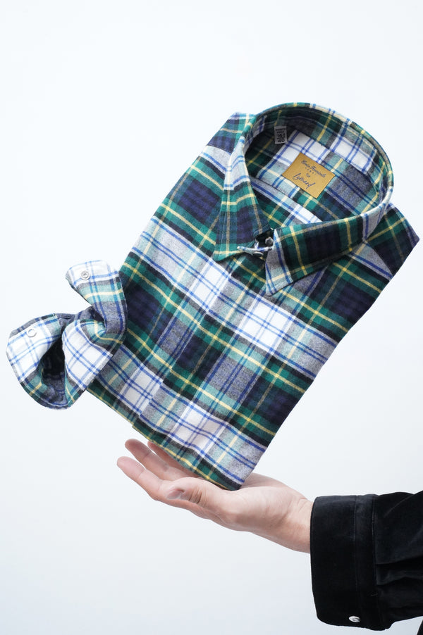 -WALTER TAB [Snap tab collar shirt]-