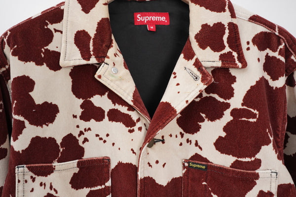 20ss "Supreme" -Velvet Chore Coat-