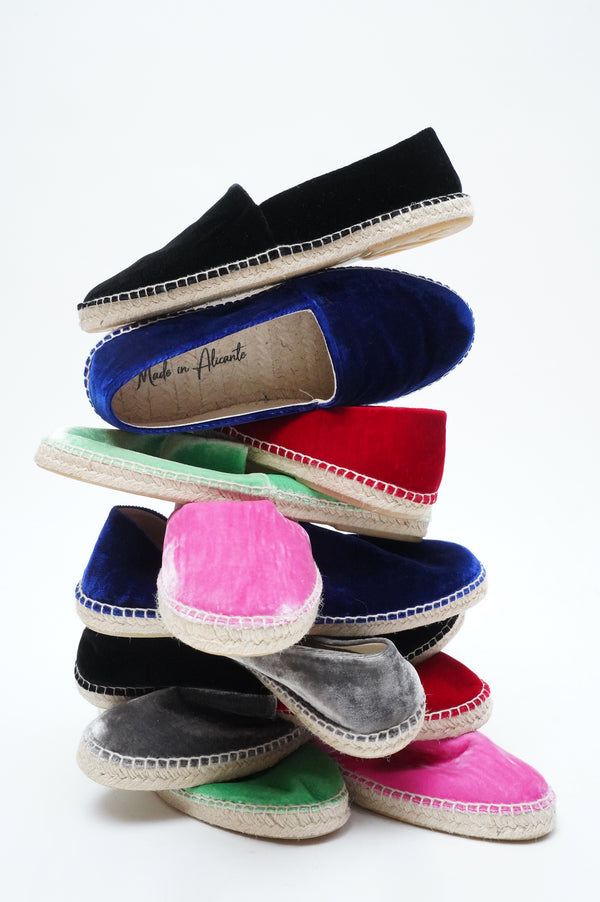 MADE IN ALICANTE [VELVET ESPADRILLE]