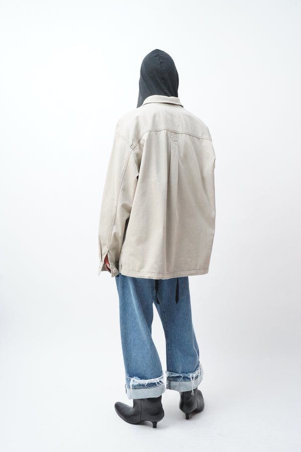 "JNCO" -Army Twill L/S Shirt-