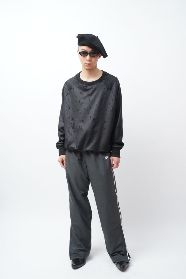 NIKE SPORTSWEAR -SIDE LINE TRACK PANTS- [BLACK]
