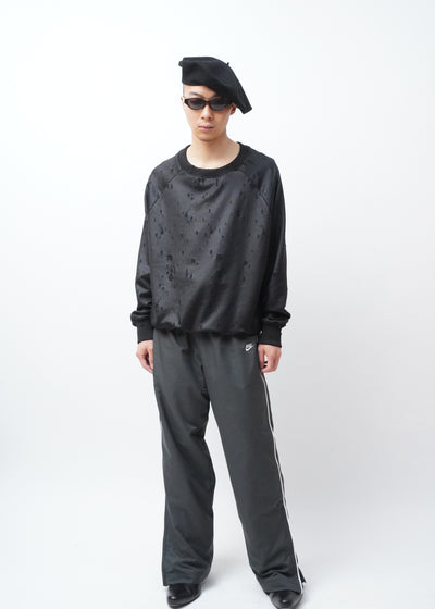NIKE SPORTSWEAR -SIDE LINE TRACK PANTS- [BLACK]
