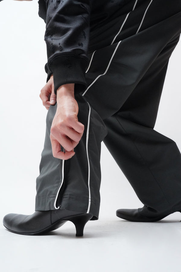 NIKE SPORTSWEAR -SIDE LINE TRACK PANTS- [BLACK]