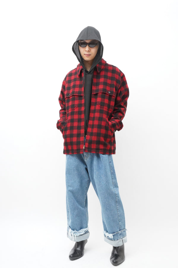 "L.L.Bean" -Check Hunting Jacket-