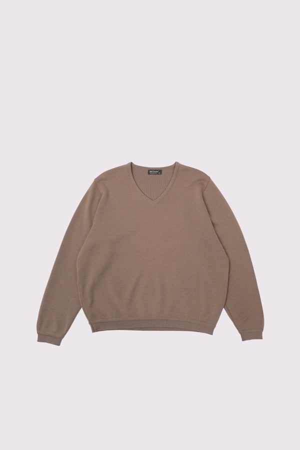 "St. Croix" -V/N Wool Knit Sweater-