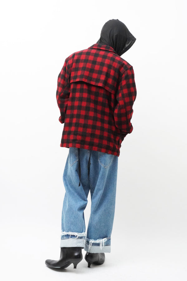 "L.L.Bean" -Check Hunting Jacket-
