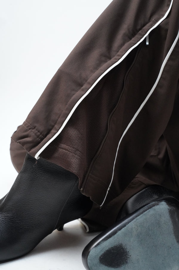 NIKE SPORTSWEAR -SIDE LINE TRACK PANTS- [BROWN]