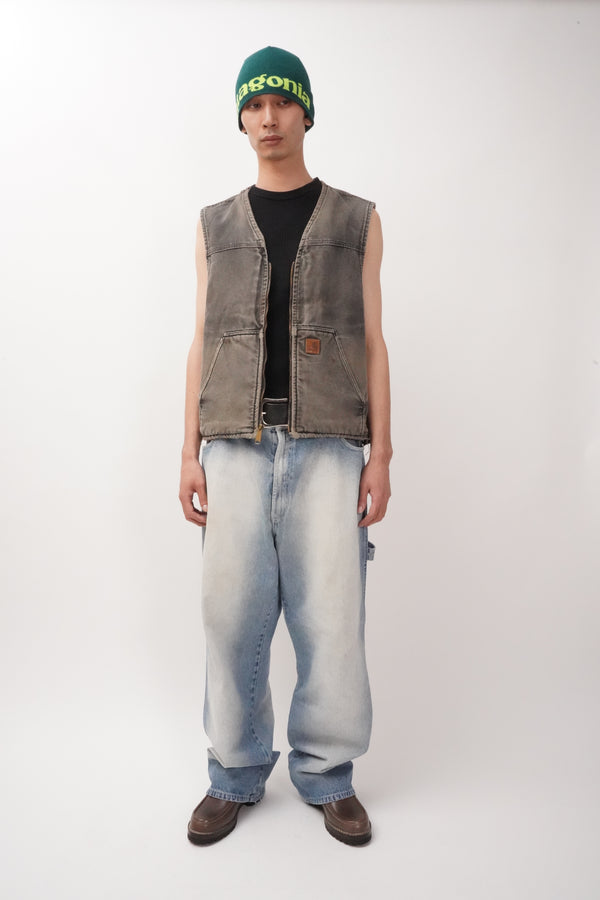 "U&U" -Painter Baggy Denim Pants-