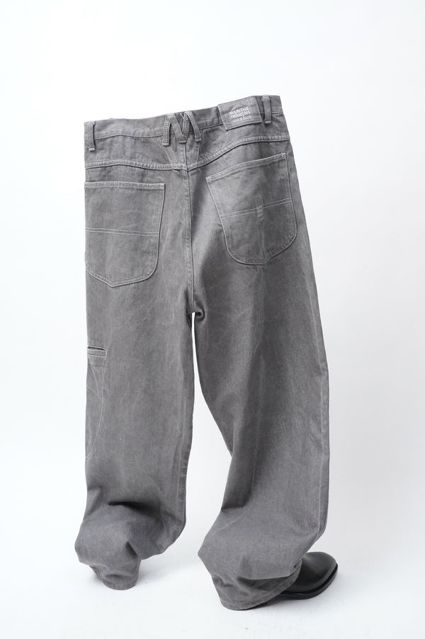 "MARITHE FRANCOIS GIRBAUD BLUE" -X Black Denim Pants-