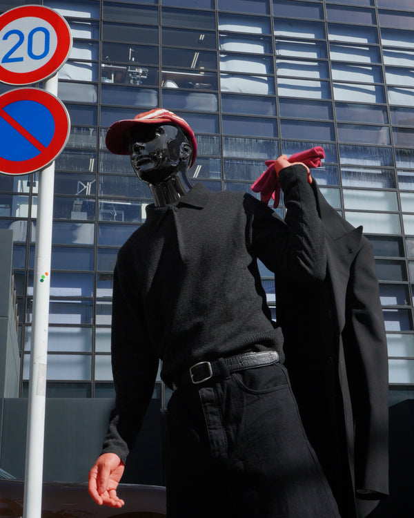 "K8.0 on" -knock on knit polo-