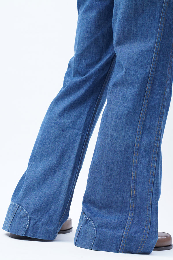 70's "LEE" -Remake Flair Denim Pants-