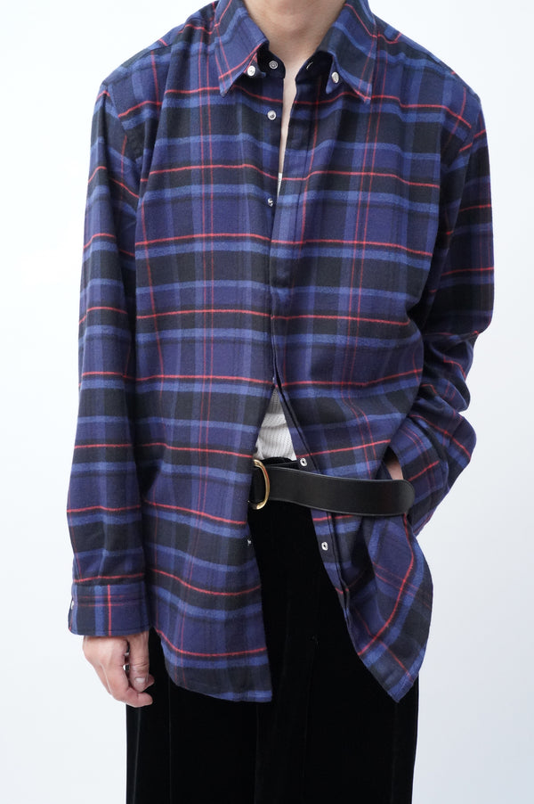 -WALTER TAB [Snap tab collar shirt]-