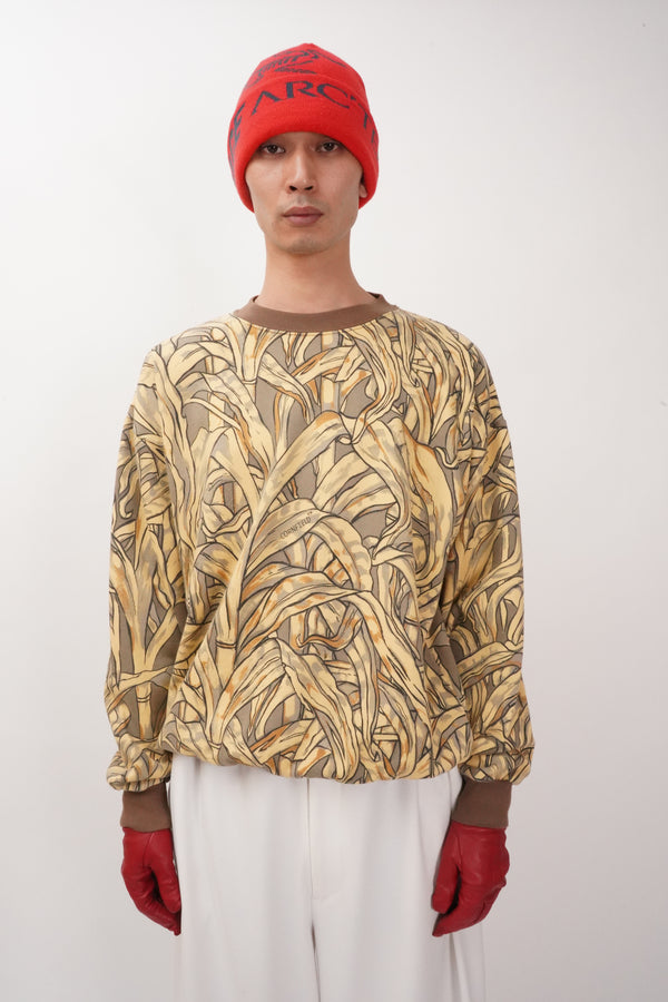 90's "Cornfield Camouflage" -Cornfield Camo Pattern C/N Sweat-