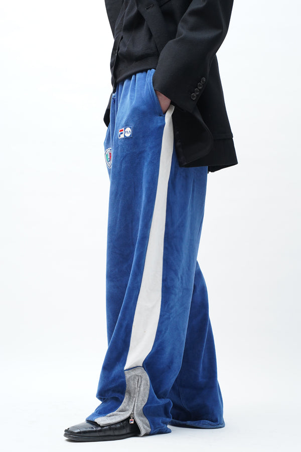 "FILA" -Velour Track Pants-