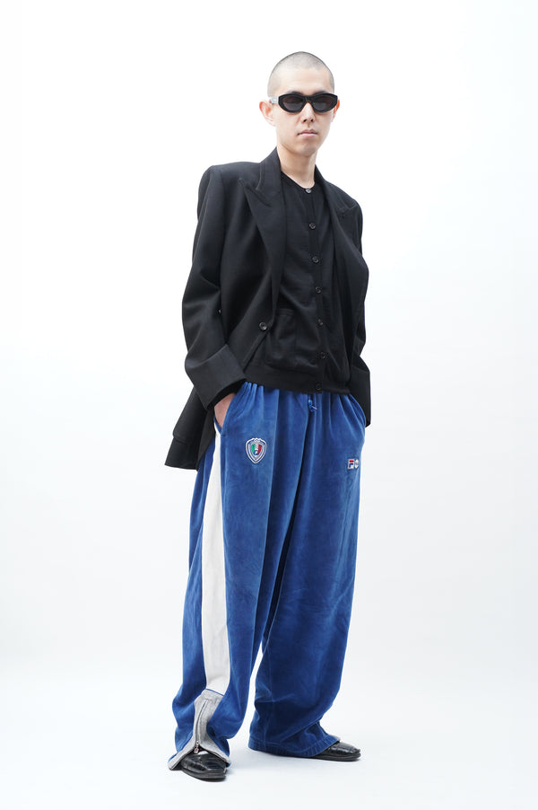 "FILA" -Velour Track Pants-
