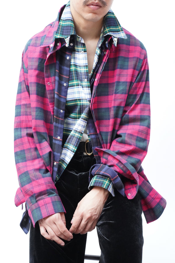-WALTER TAB [Snap tab collar shirt]-