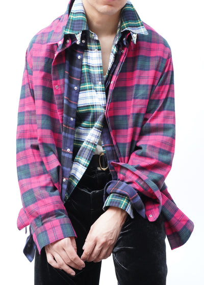 -WALTER TAB [Snap tab collar shirt]-
