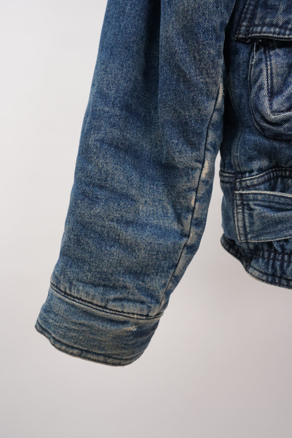 80's "F.U'S" -Design Denim Jacket-