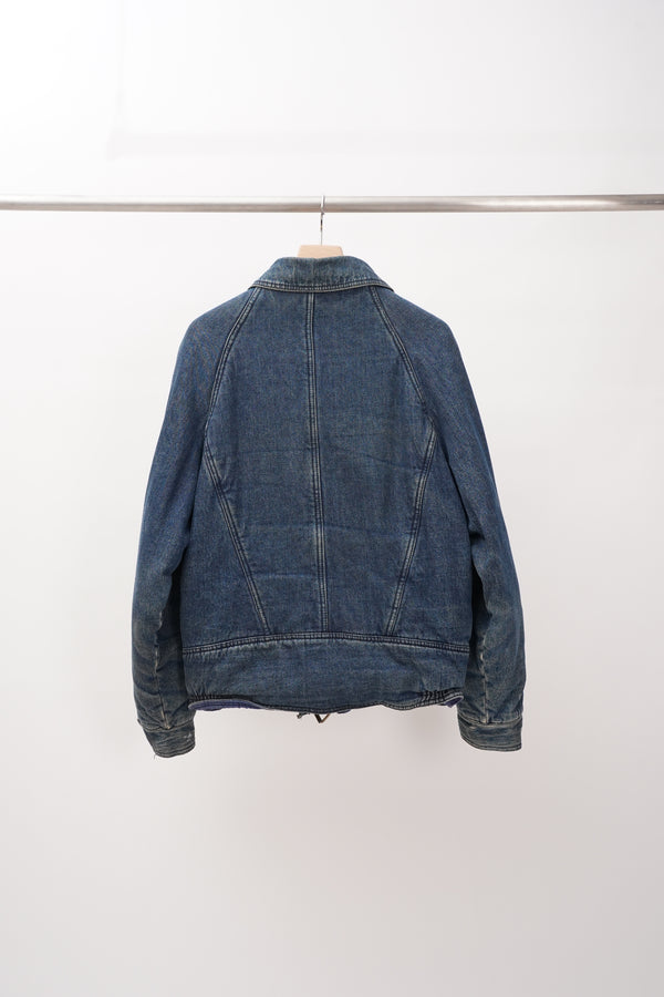 80's "F.U'S" -Design Denim Jacket-