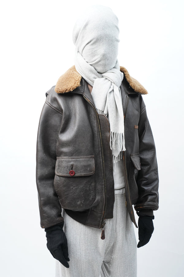 90's "AVIREX" -"G-1" Flight Jacket-