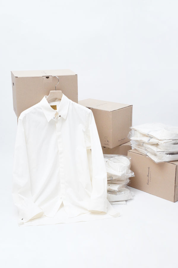 - WALTER TAB - [snap tab collar shirt]