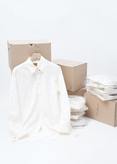- WALTER TAB - [snap tab collar shirt]