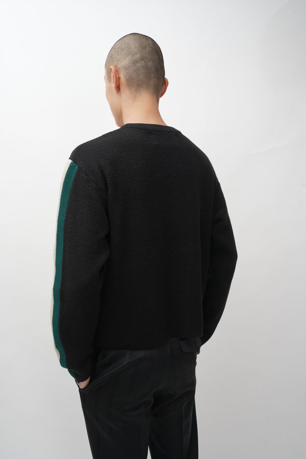 80's "diesel" -ACRYL/WOOL Jacquard Knit Sweater-