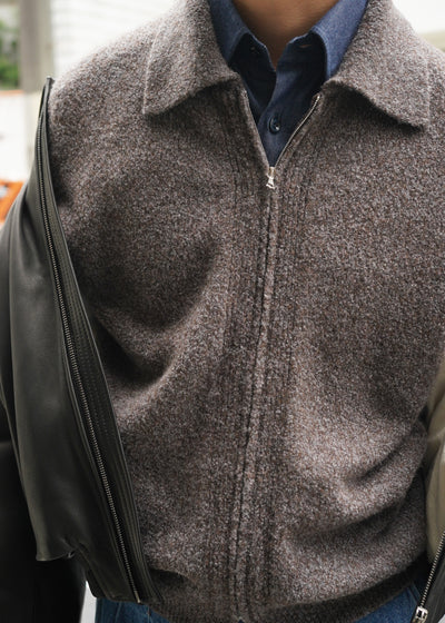 -Knit Zip Shirt (Archive)-