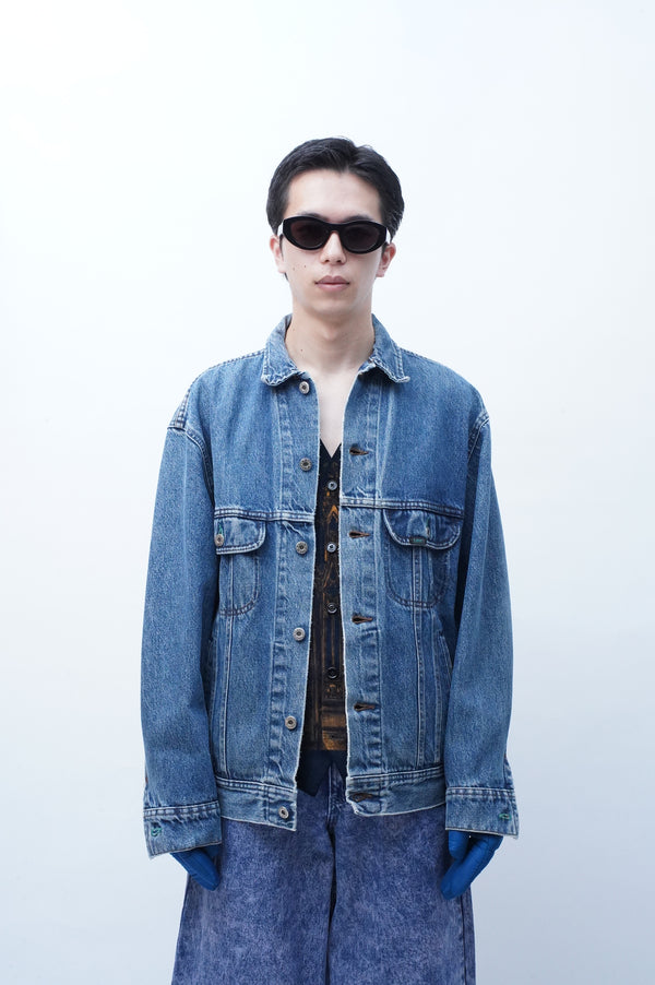 90's "LEE" -Denim Trucker Jacket-
