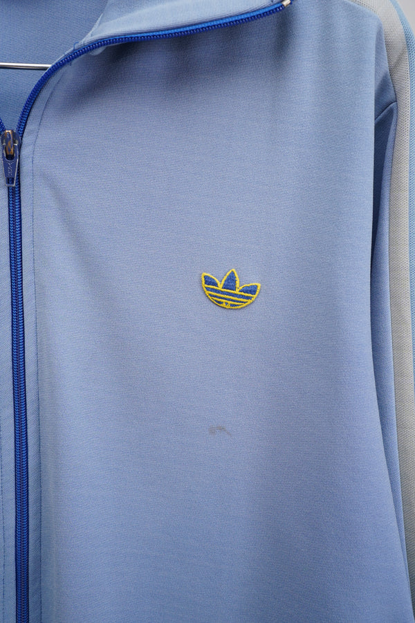 70's "adidas" -Nylon Jersey Track Jacket-