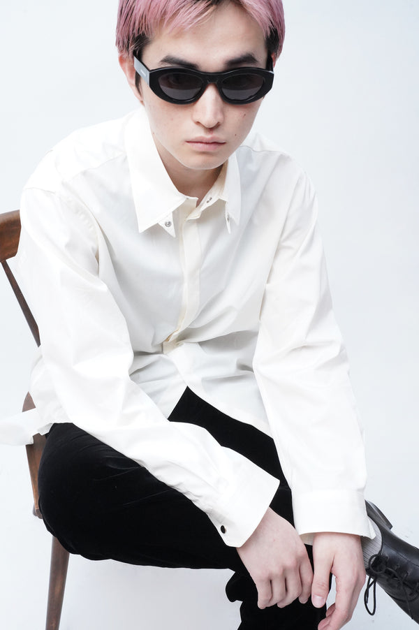 - WALTER TAB - [snap tab collar shirt]