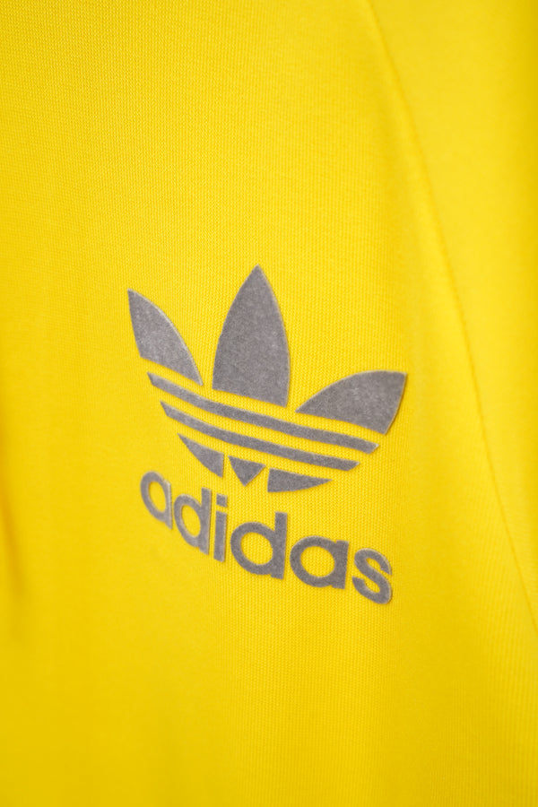 00's "adidas" -Poly/Cotton Jersey Track Jacket-